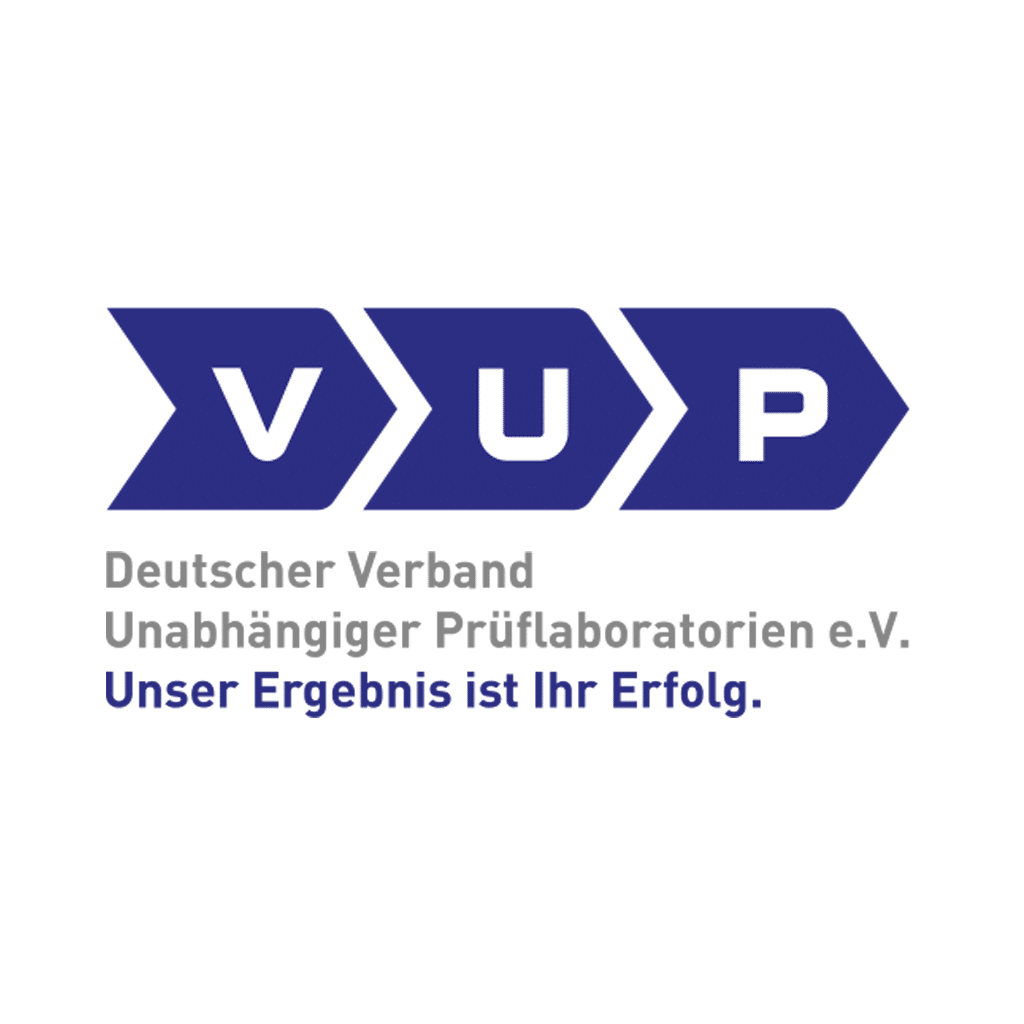 VUP Logo - Unabhängige Prüflabore Verbund
